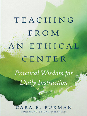 cover image of Teaching from an Ethical Center